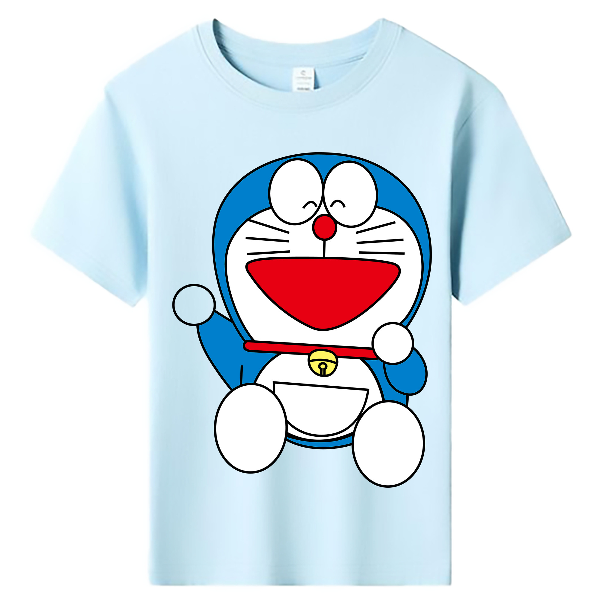 （画像用） ドラえもん Doraemon 綿100％キッズTシャツ（フロントプリント）